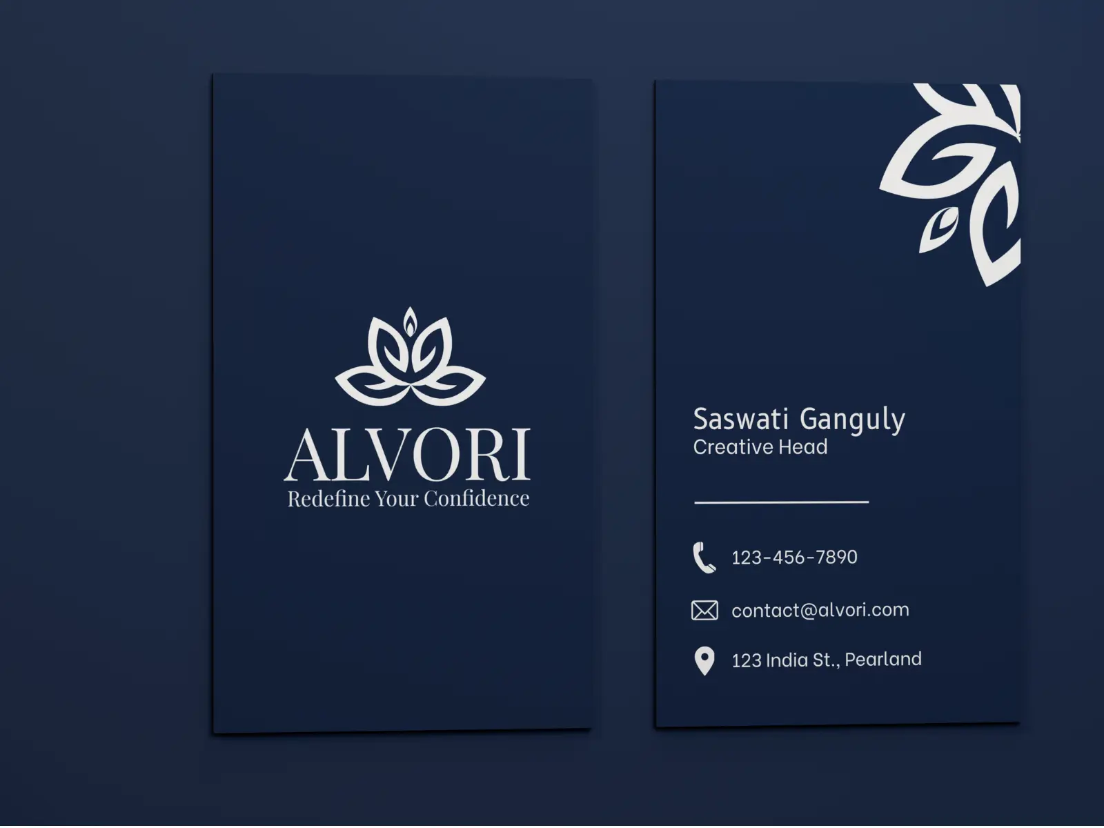 business card alvori